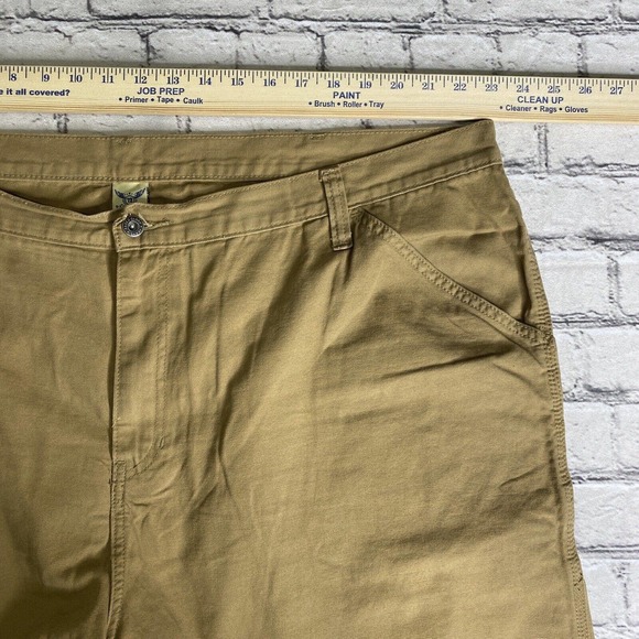 Faded Glory Carpenter Canvas Pants 46x30 Mens Brown Size Straight Leg Denim - Picture 5 of 6